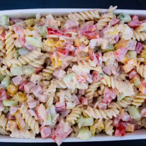 creamy pasta salad recipe