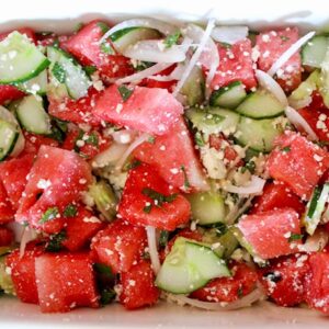 cucumber watermelon salad