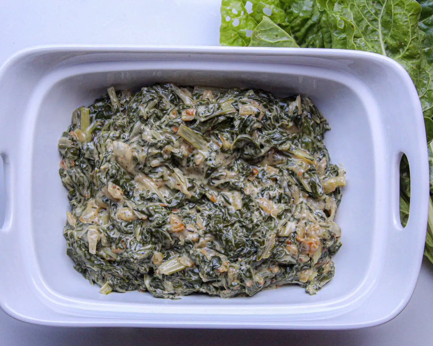 creamed spinach recipe