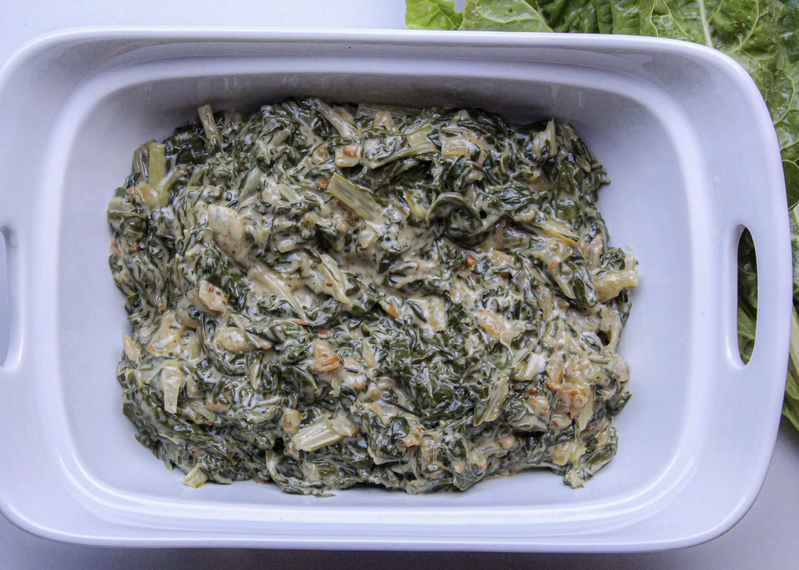 creamed spinach recipe south africa