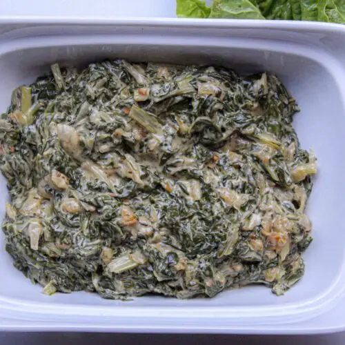 creamed spinach recipe South Africa
