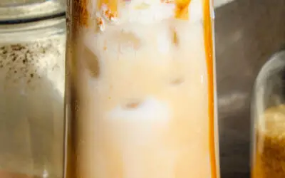 iced coconut milk mocha macchiato recipe (Starbucks copycat)
