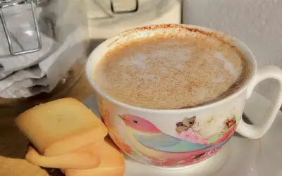 hot oatmilk honey latte recipe with cinnamon